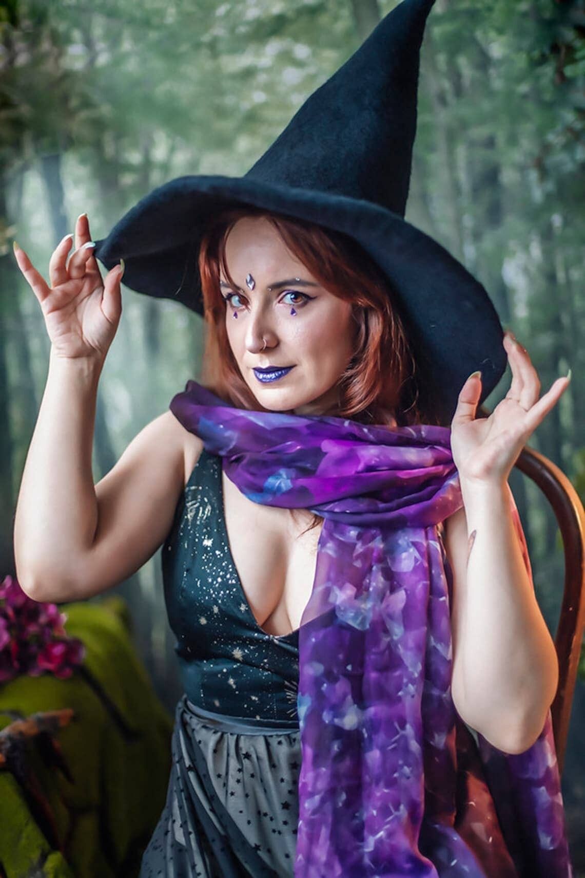 Sciarpa ametista viola cristallo natura foulard pashmina regalo__