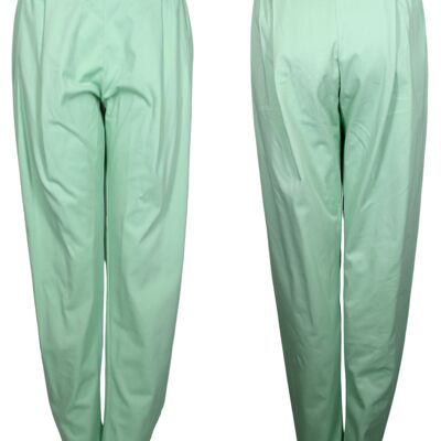 Pantaloni COSY II, tela - menta - S