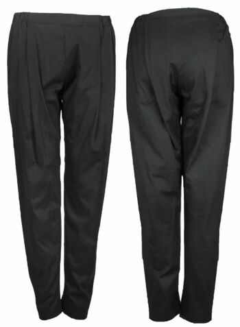 Pantalon COSY II, toile - noir 1