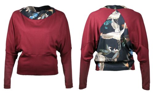 CIRC sweater - rost, birds