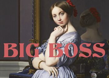 Carta Postal - Gran jefe " Big boss" 1