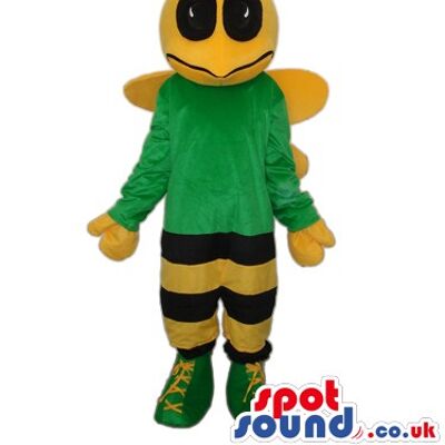 Lovely leopard spotsound Mascot Costume with spotted, soft cuddly material .