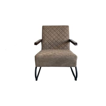 fauteuil Bobby Taupe 3