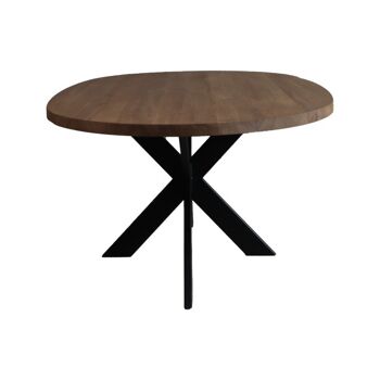 Table à manger Ovale Large Chêne Marron 200x110cm Spider Leg Narrow 300x120cm 2