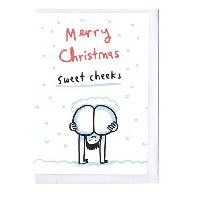 Christmas Sweet Cheeks Card