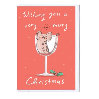 Mouse Christmas Card