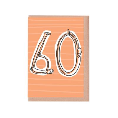 60th Birthday Man Card