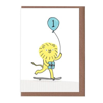 Lion Age 1 Card