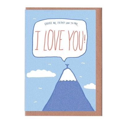 Mountain Top Card