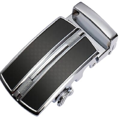 Liane Black Chrome automatic buckle