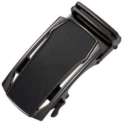 Black Metal automatic buckle