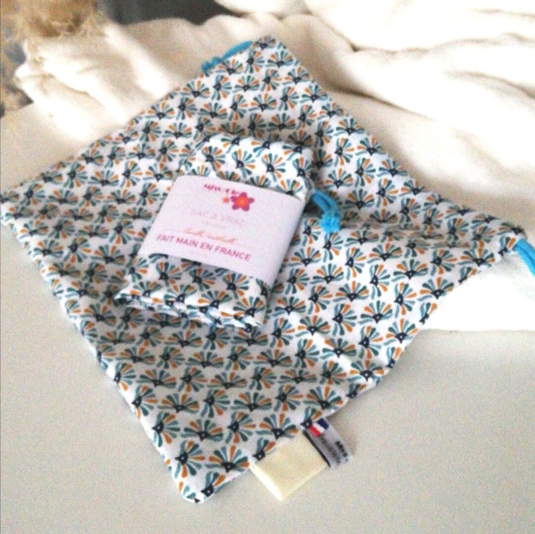 Big Bag in cotone fantasia dente di leone