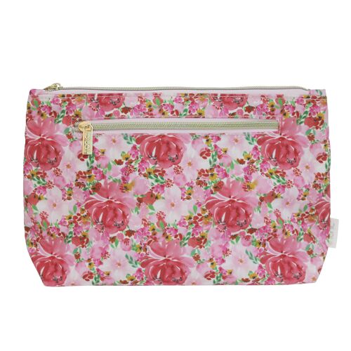 TONIC large Cosmetic Bag Flourish Pinks