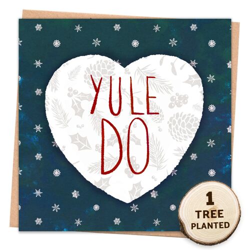 Zero Waste Christmas Card & Eco Friendly Seed Gift. Yule Do Wrapped