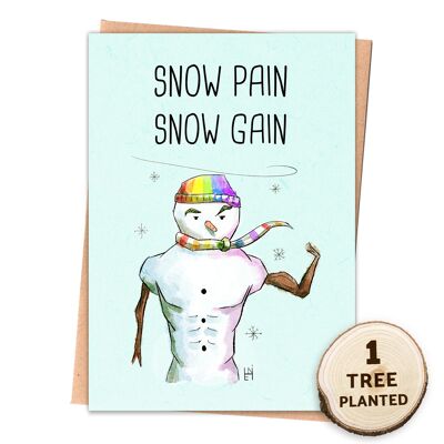 Snow Pain Snow Gain Arc-en-ciel - enveloppé