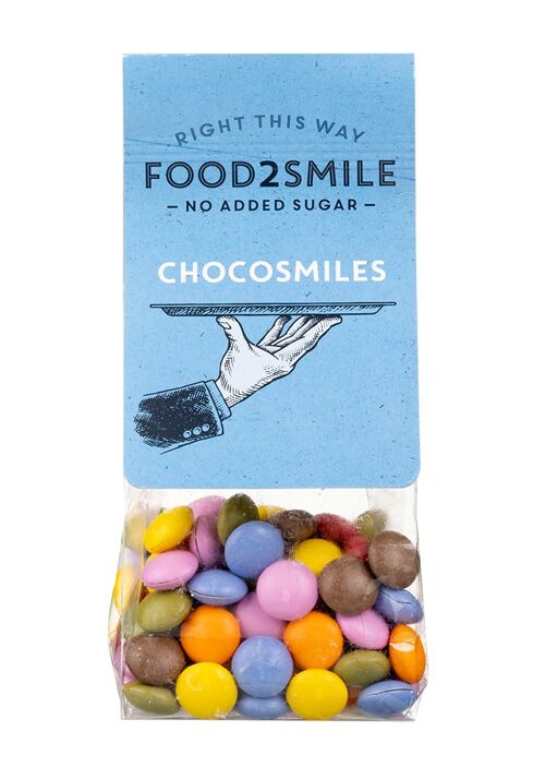Chocolate gluten-free and without added sugars | Chocosmiles 12x90 grams
