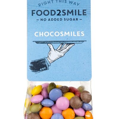 Schokolade glutenfrei und ohne Zuckerzusatz | Chocosmiles 12x90 Gramm