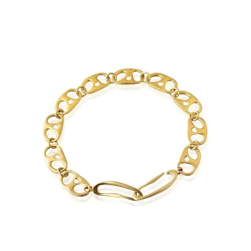 Alaina Chain Bracelet 925 Gold Plated