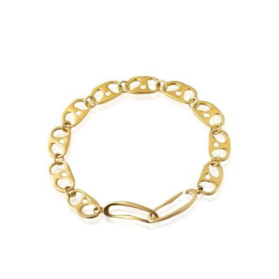 Alaina Chain Bracelet 925 Gold Plated