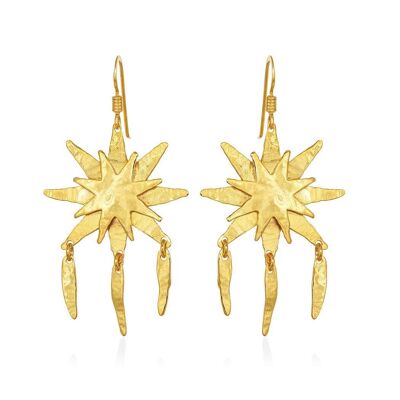 Andromeda Earrings 925 Gold Plated