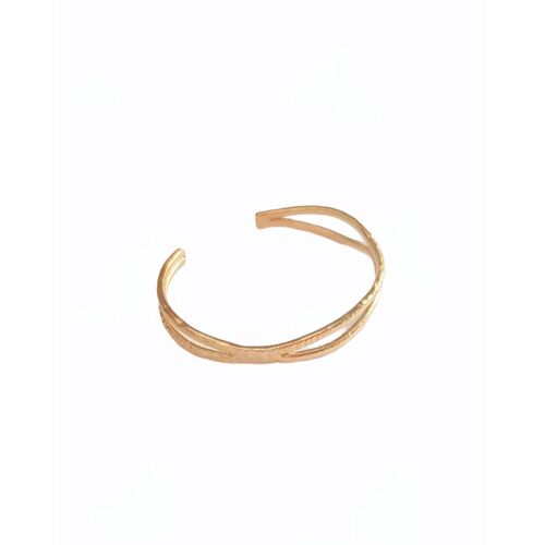 Avery Cuff925 Gold Plated