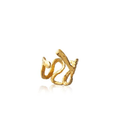 Celeano Snake Ring925 Gold Plated