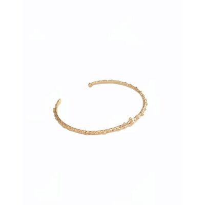 Brazalete Cora925 chapado en oro