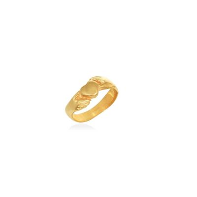 Cosmic Love Ring925 Gold Plated