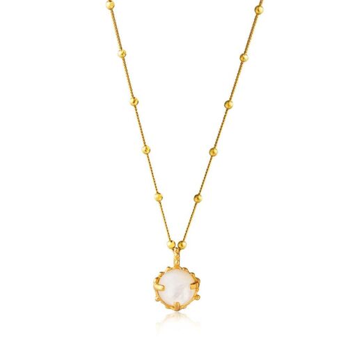Cosmos Necklace 925 Gold Plated
