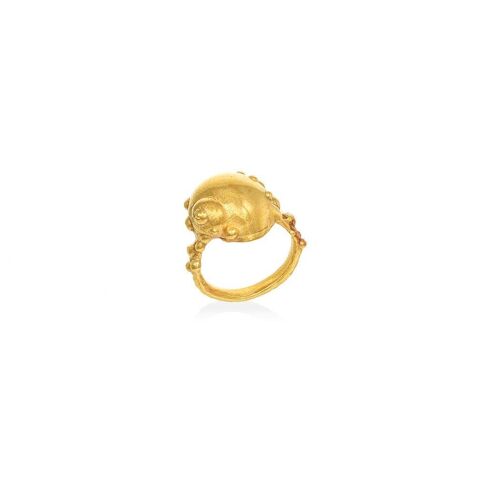 Dione Ring925 Gold Plated
