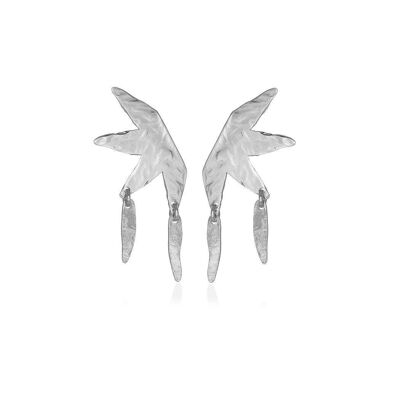 Fortuna Earrings 925 Silver Plated