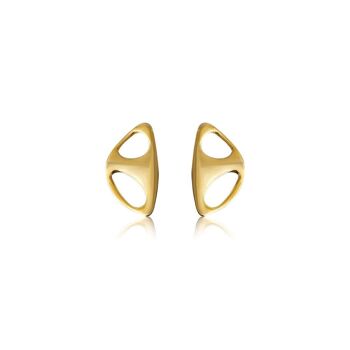 Boucles d'Oreilles Liberty Plaqué Or 925 1