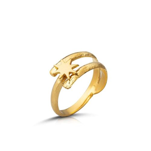 Starchild Ring925 Gold Plated