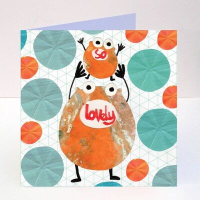 Lovely baby - shouties card