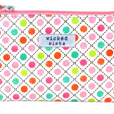 Trousse de toilette Trousse de toilette Bright Spot Small Flat Purse