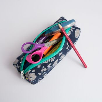 Trousse - Bleu et Gris 4