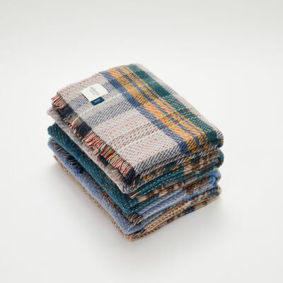 Random Recycled Wool Blanket - Standard 120 x 150cm