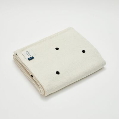 Dots Recycled Cotton Blanket - Standard 160 x 110cm