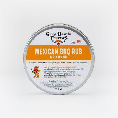 Rub e condimento per barbecue messicano