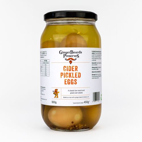 Cider Pickled Eggs