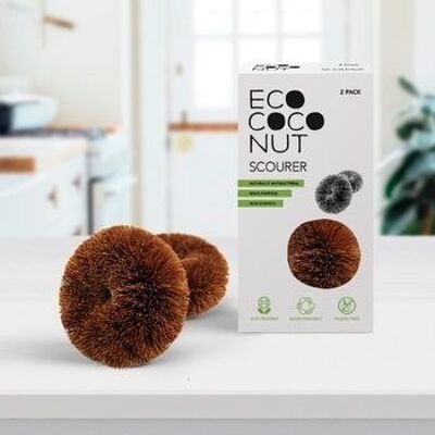 EcoCoconut Topfreiniger – 2er-Pack