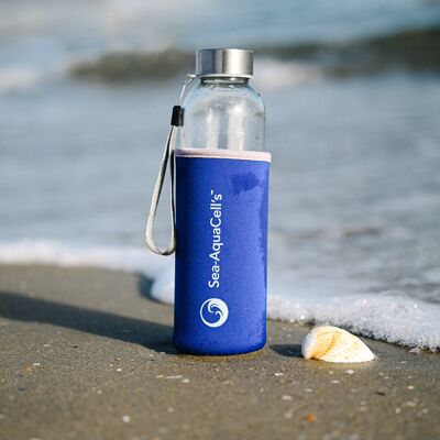Sea-AquaCell's Graduated Glass Water Bottle
