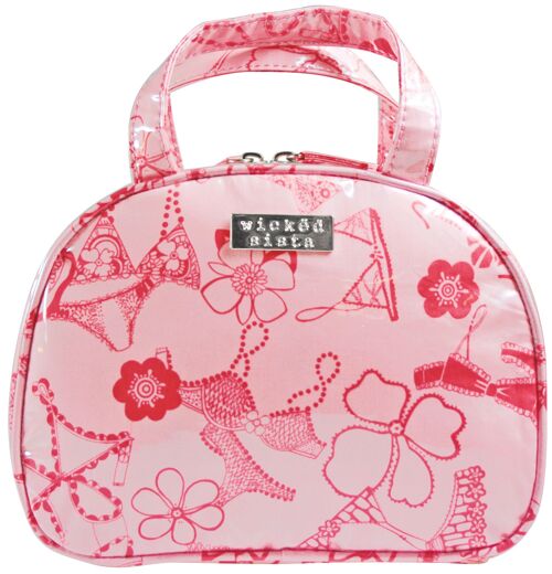 Handtasche Frills Pink Medium Roundtop Holdall Tasche