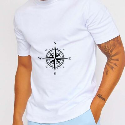T-shirt Compass Homme