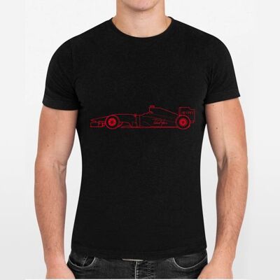 T-shirt Black F1 Collector@1985