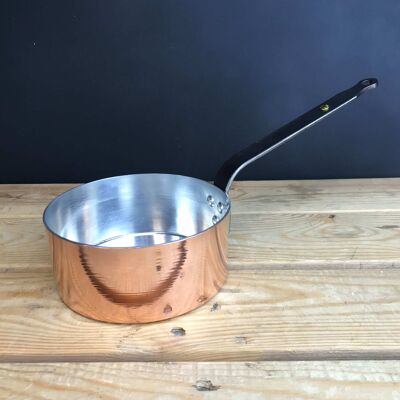 Copper Pan - Small Spun Copper Saucepan