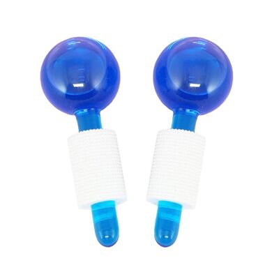 Globi di raffreddamento - massaggio facciale - Blu