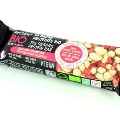 Barre protéinée Bio Grenades&Framboises ANTI GASPI UN ACHETE UN OFFERT