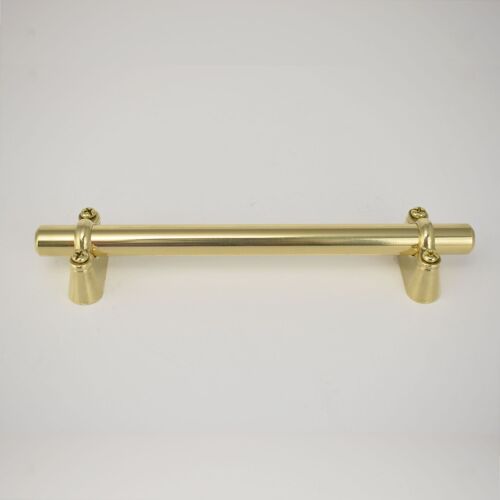 Solid Brass Bar Pull with Solid Brass Extenders - 160mm Hole Centres