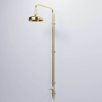 Brass Shower - Sipi Falls - Polished Brass (Lacquered)